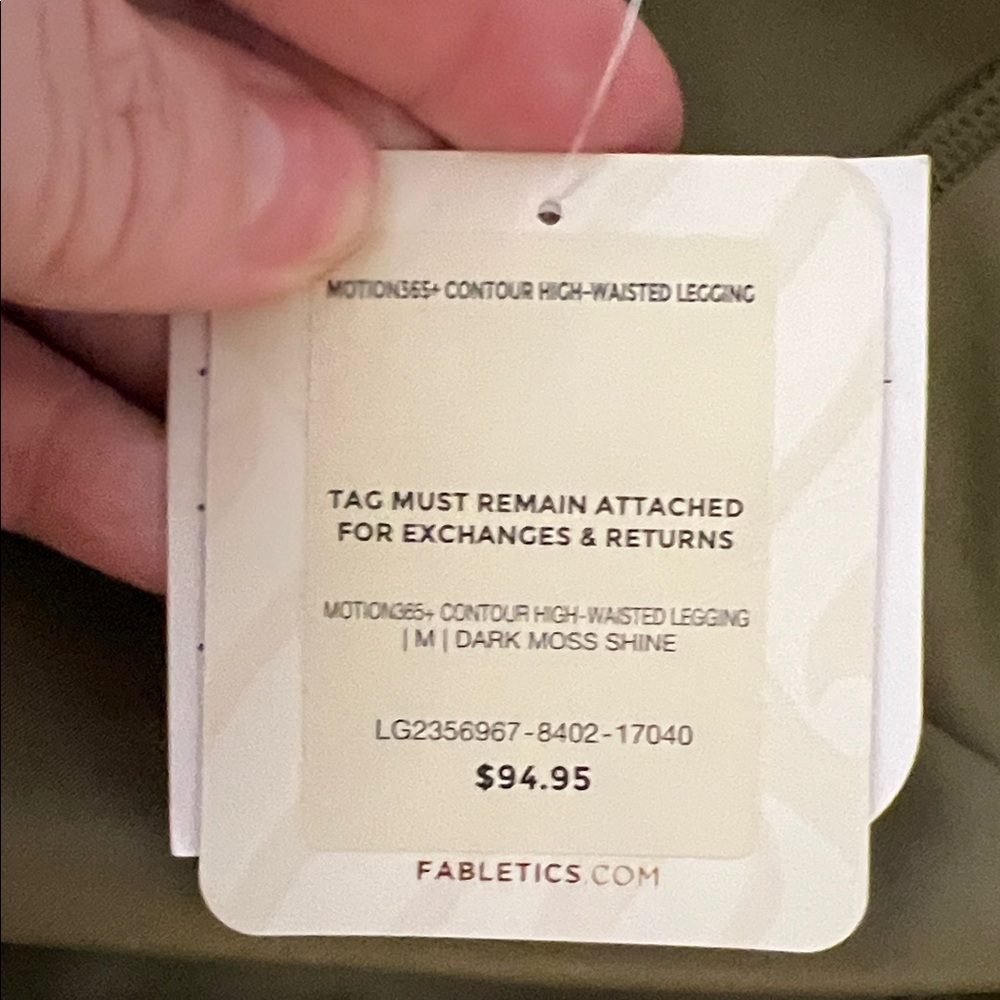 Motion365+ Contour High-Waisted Leggings Size Medium - Picture 11 of 12